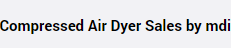 Air Dryers Distributed by mdi